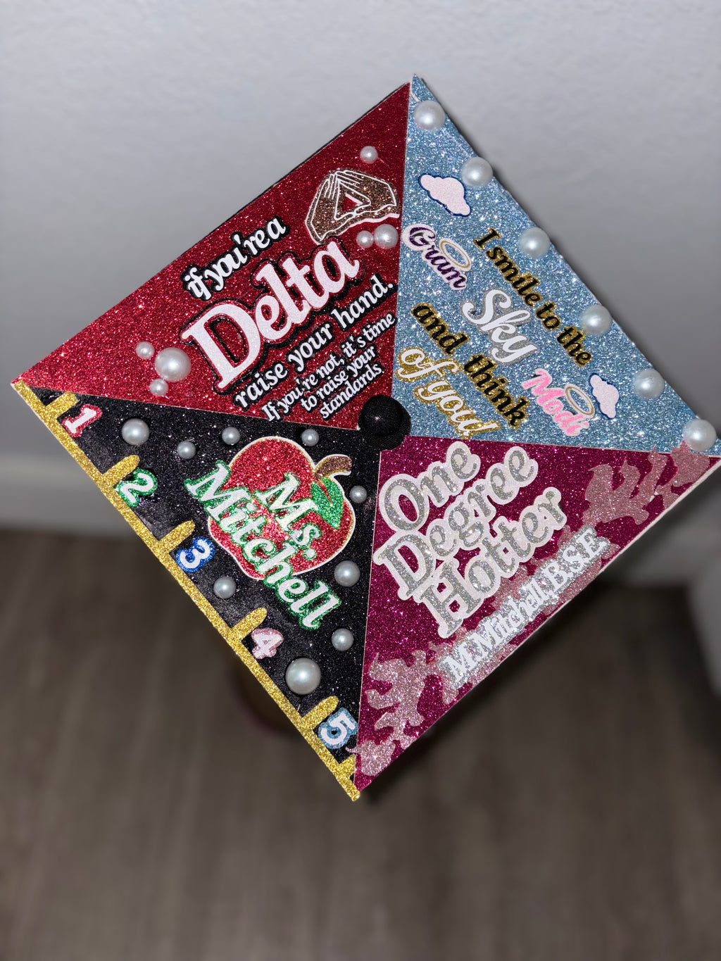 Crown Jewel Graduation Cap