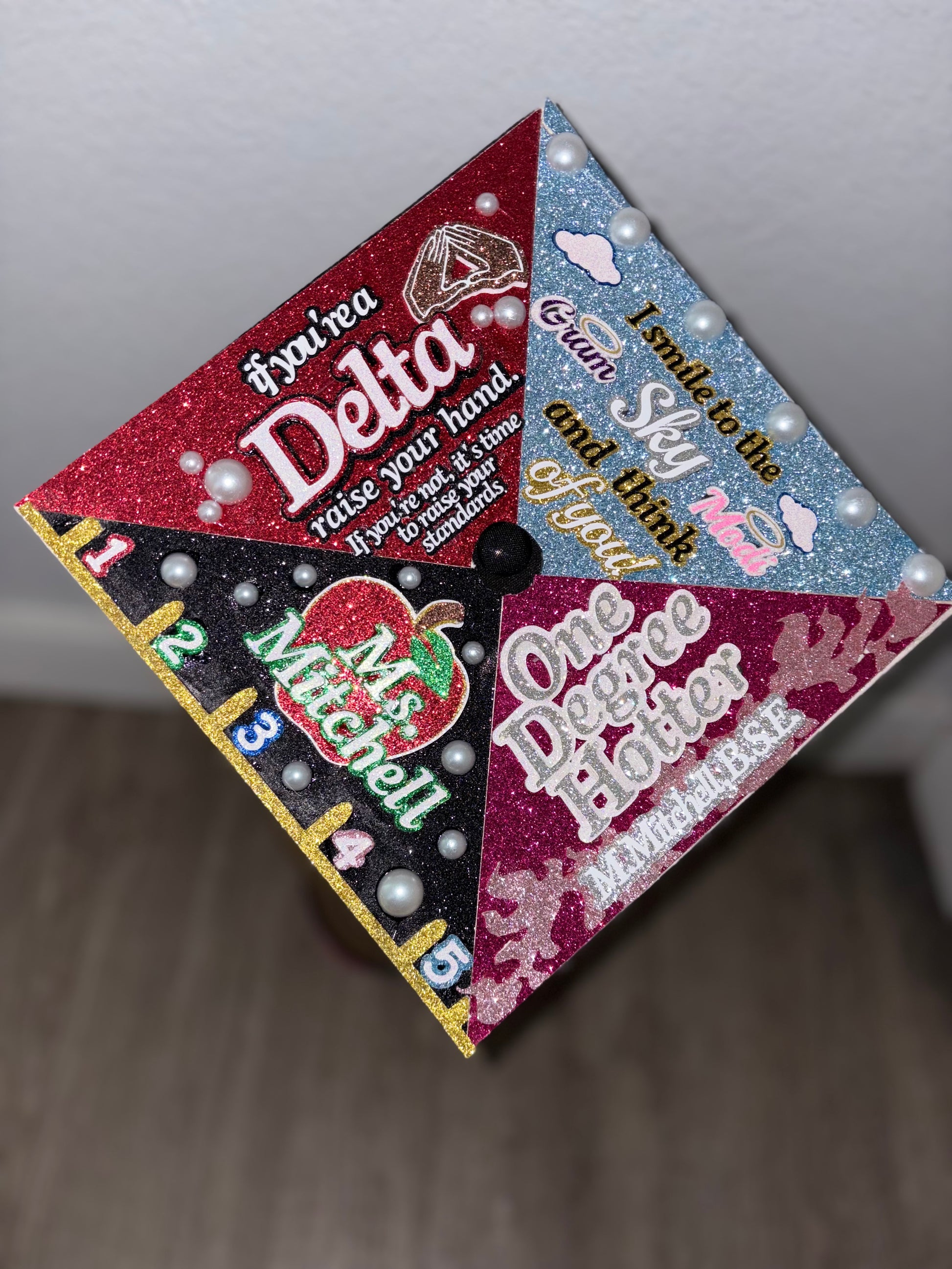 Crown Jewel Graduation Cap