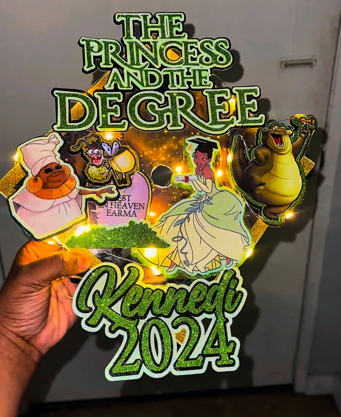 Crown Jewel Graduation Cap