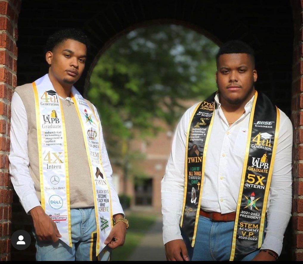 Satin Trimmed Graduation Stole- CUSTOM