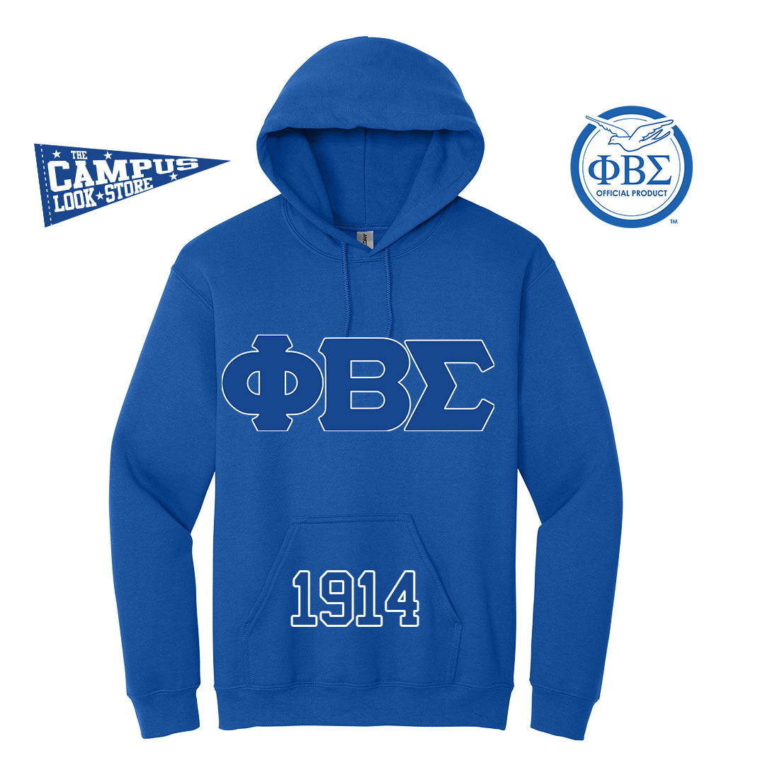 PHI BETA SIGMA 1914/Greek Letter Hoodie