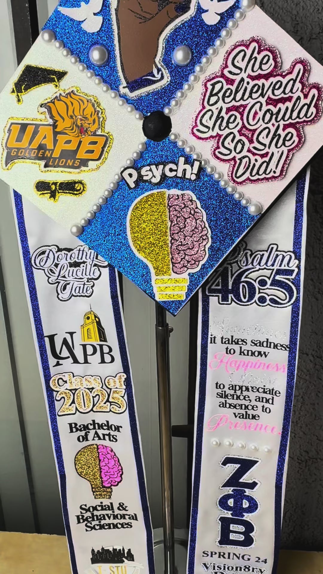 Freestyle Flair Graduation Cap